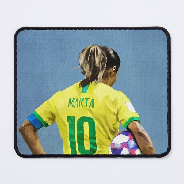 Item preview, Portrait of Brazilian Footballer/Soccer player Marta designed and sold by thehat24.
