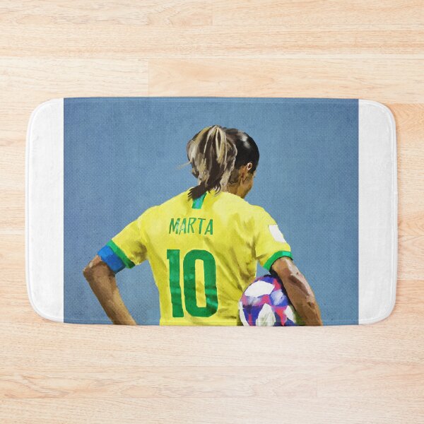 Item preview, Portrait of Brazilian Footballer/Soccer player Marta designed and sold by thehat24.