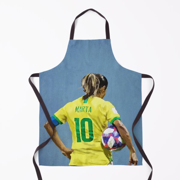 Item preview, Portrait of Brazilian Footballer/Soccer player Marta designed and sold by thehat24.
