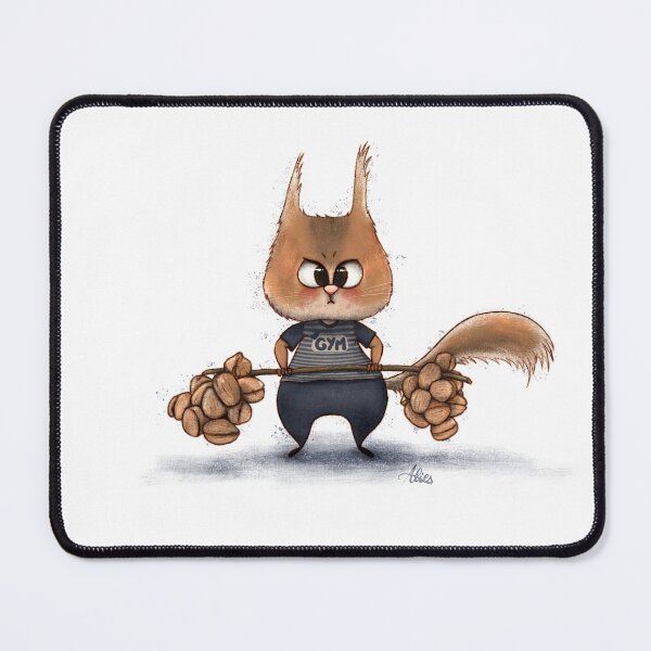 Item preview, Squirrel workout designed and sold by alies-art.