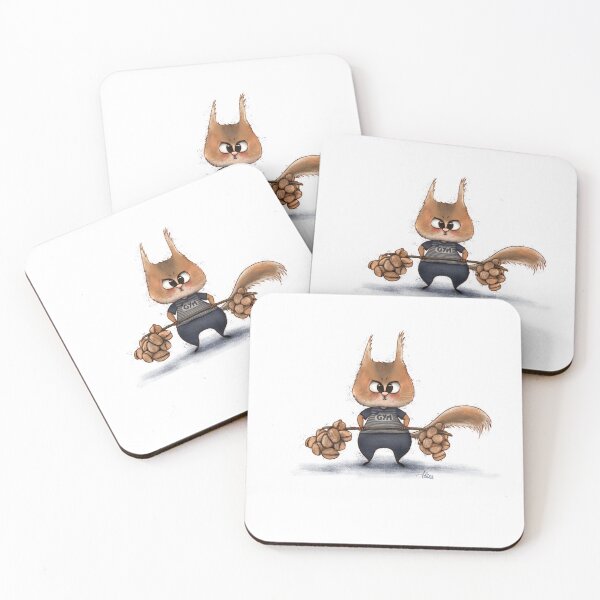 Item preview, Squirrel workout designed and sold by alies-art.