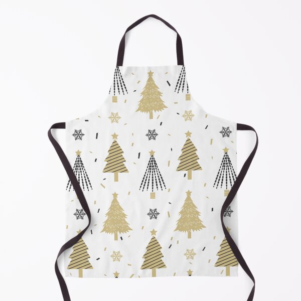 Item preview,  Black and gold Christmas trees designed and sold by MagelliShop.