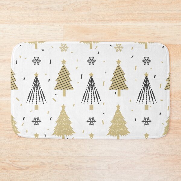 Item preview,  Black and gold Christmas trees designed and sold by MagelliShop.