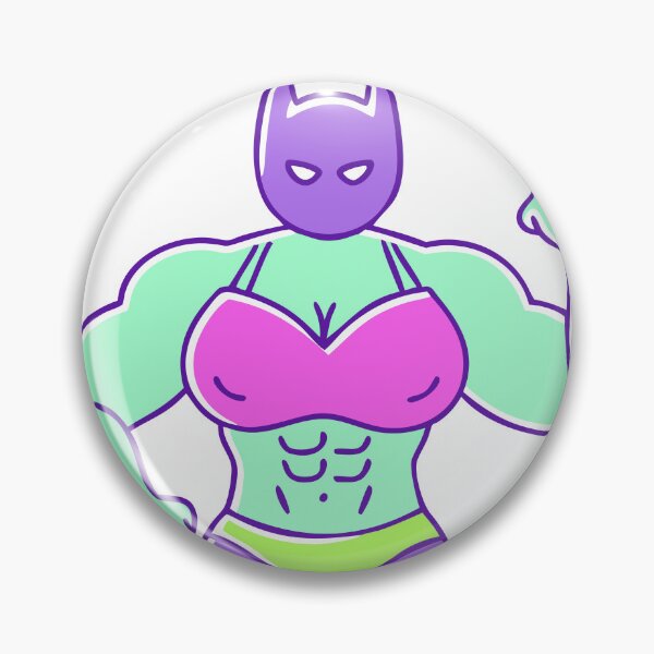 Item preview, Beefy Bat Lady - Action Super hero designed and sold by Bleak Shirt.