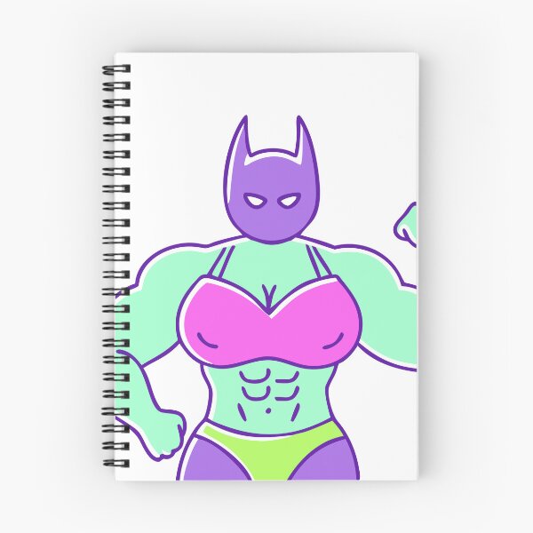 Item preview, Beefy Bat Lady - Action Super hero designed and sold by Bleak Shirt.