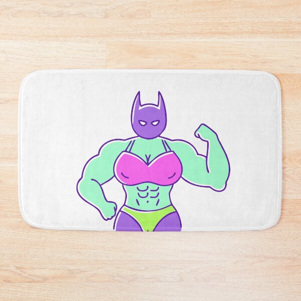 Item preview, Beefy Bat Lady - Action Super hero designed and sold by Bleak Shirt.