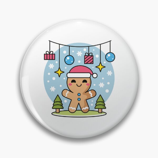 Item preview, Gingerbread Santa Christmas Cheer Design designed and sold by DrawHandArt.