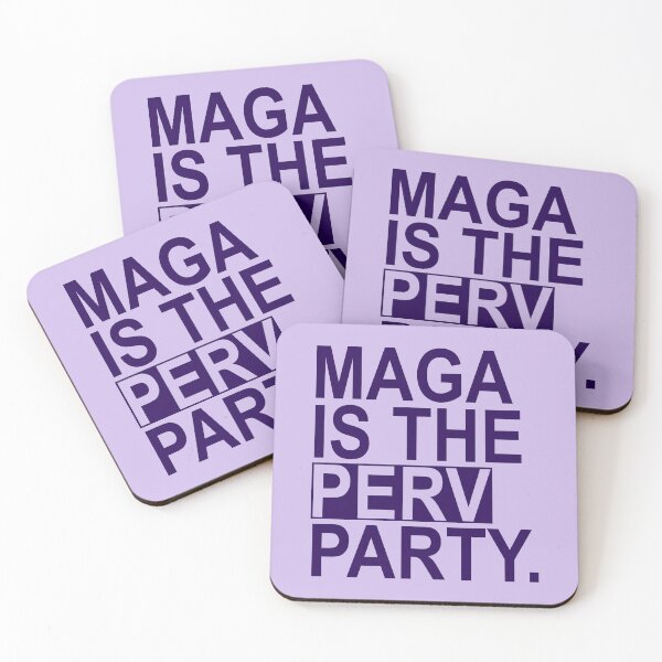 Item preview, Maga is the Perv Party (dark purple) designed and sold by Thelittlelord.