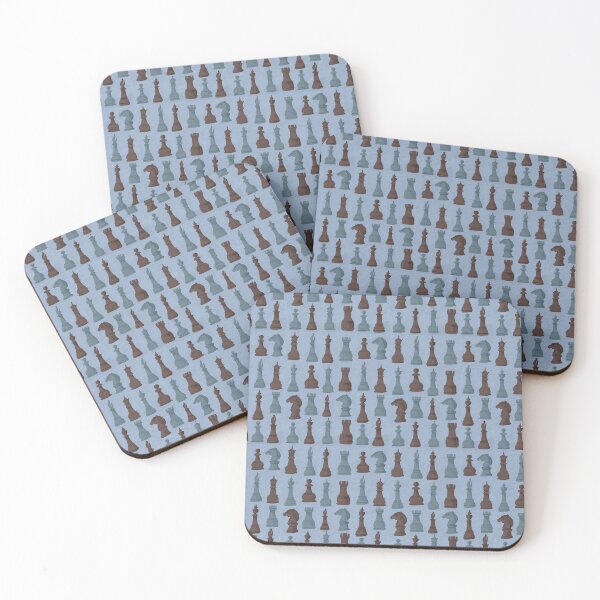Item preview, Vintage Chess Pattern - Rustic Strategy Aesthetic by Illustrator Jemma Jamie SKidmore  designed and sold by Jemma Jamie Skidmore.