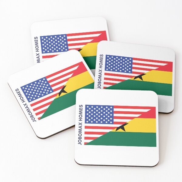Item preview, US/Ghana Flag designed and sold by Africa-Housing.