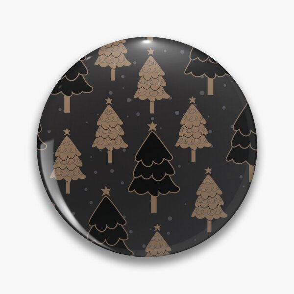 Item preview,  Black and gold Christmas trees designed and sold by MagelliShop.