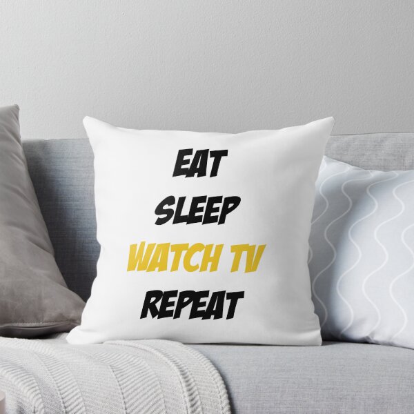 Item preview, Eat Sleep Watch TV Repeat designed and sold by Slassyat.