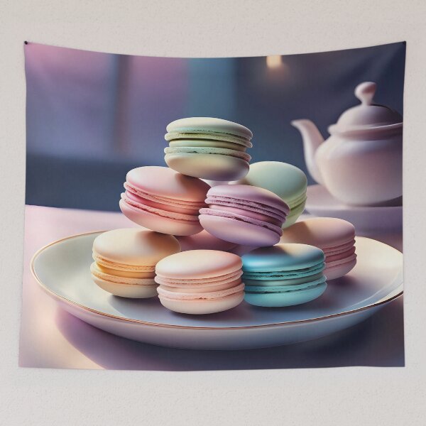 Item preview, A pile of french macarons designed and sold by Purr95.
