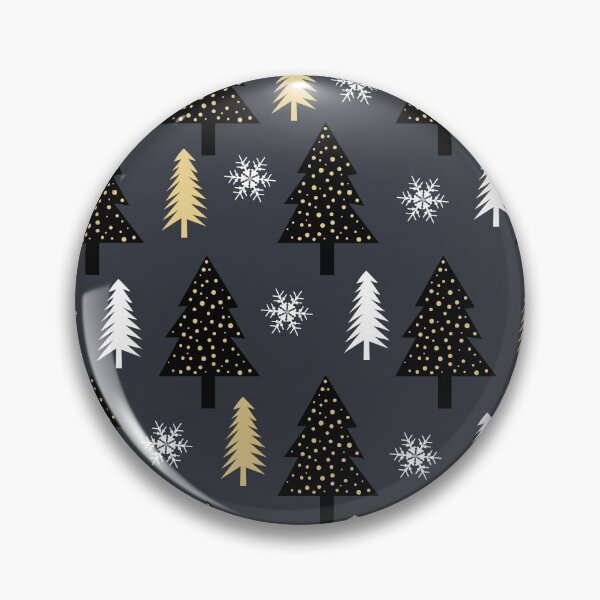 Item preview,  Black, gold and white Christmas trees. designed and sold by MagelliShop.
