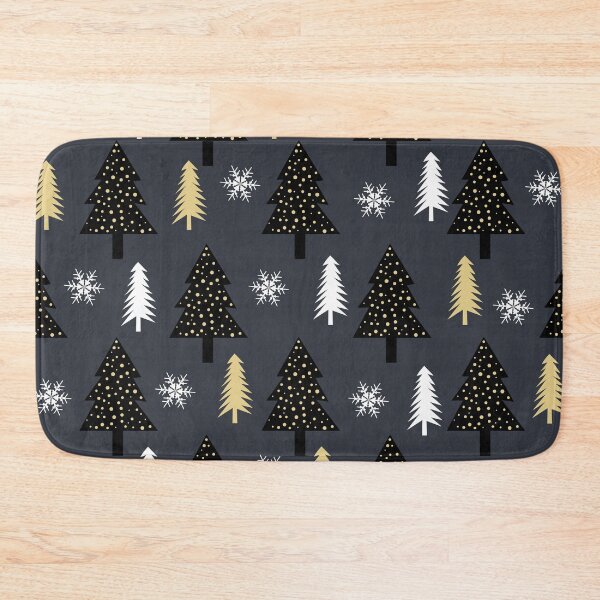 Item preview,  Black, gold and white Christmas trees. designed and sold by MagelliShop.