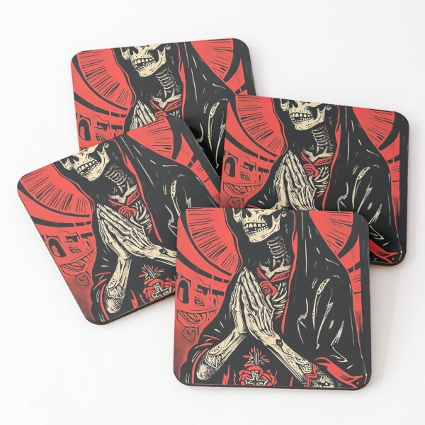 Item preview, Skeletal Saint Meme Print designed and sold by Endless-mind.
