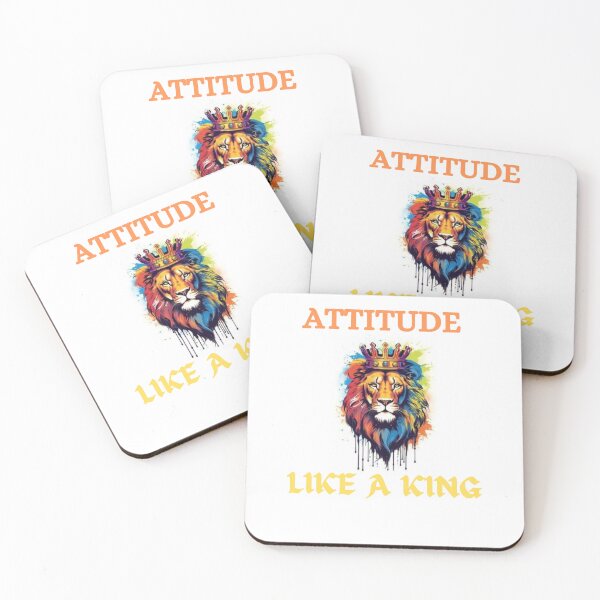 Item preview, ATTITUDE LIKE A KING designed and sold by Shrabaniroy87.