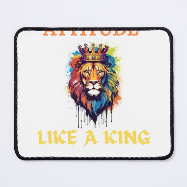 Item preview, ATTITUDE LIKE A KING designed and sold by Shrabaniroy87.