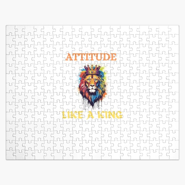 Item preview, ATTITUDE LIKE A KING designed and sold by Shrabaniroy87.