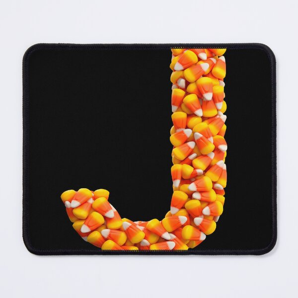 Item preview, CANDY CORN LETTER J designed and sold by ART-TYPE.