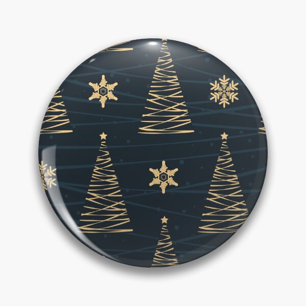 Item preview, Golden Christmas trees. designed and sold by MagelliShop.