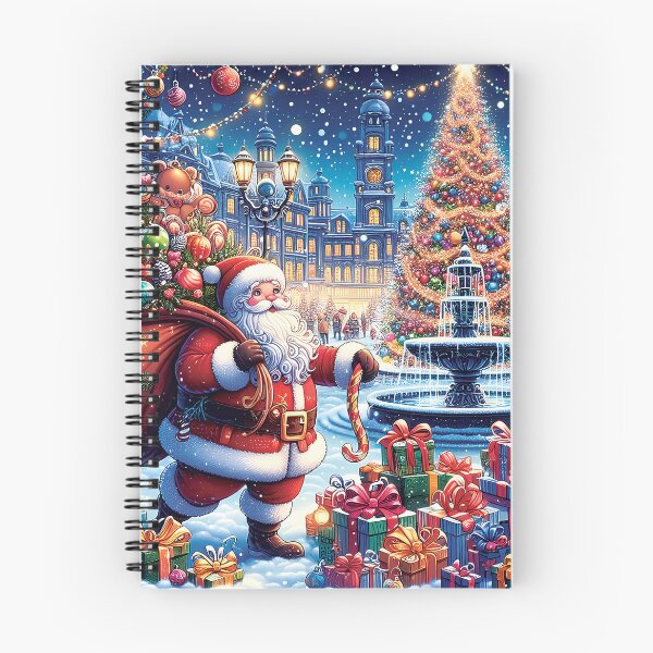 Item preview, Christmas Santa Is In Town C13 designed and sold by HappyHavenStu.