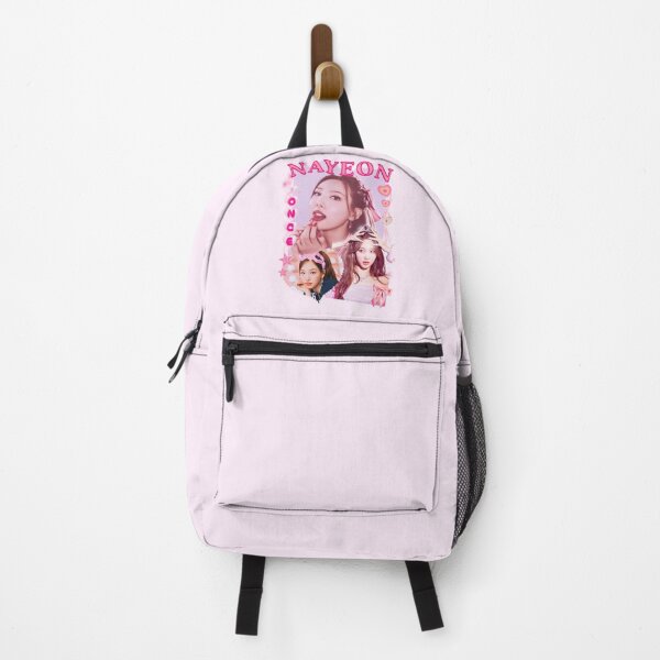 Item preview, TWICE Nayeon Kpop Girl Group Pink Collage Design With Member Names designed and sold by AJUNICE STUDIO.