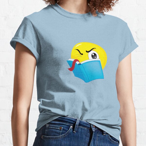 emoticon read Classic T-Shirt