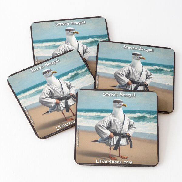 Item preview, Steven Seagull Showing Whose King Of The Beach designed and sold by Rick London Gifts.