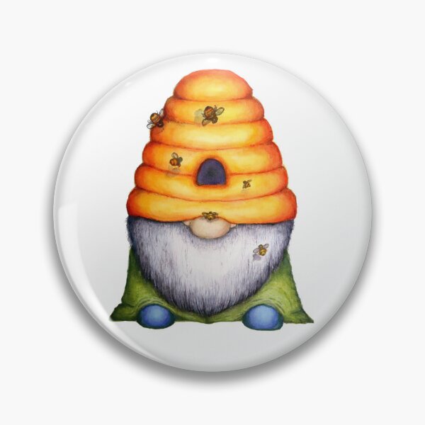 Item preview, Skep the Beehive Gnome designed and sold by AndiMN.