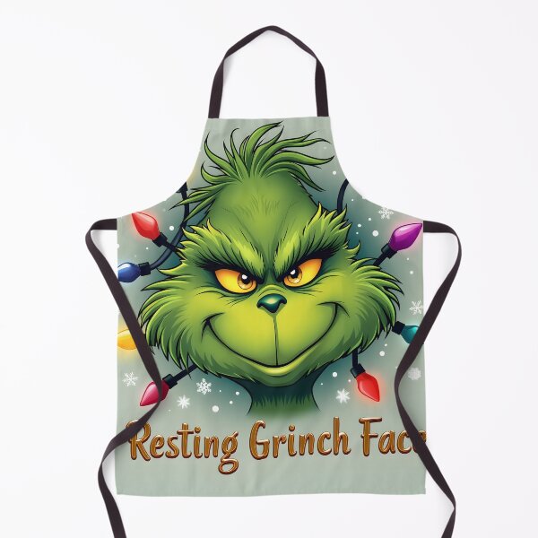 Item preview, Grinch Happy Face T-shirt designed and sold by InkExpression.