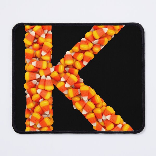 Item preview, CANDY CORN LETTER K designed and sold by ART-TYPE.