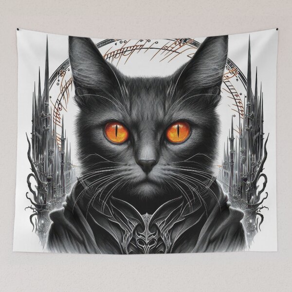 Item preview, Sauron Cat designed and sold by Anarmoth.
