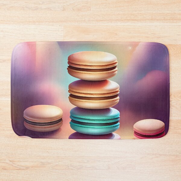 Item preview, Funny and colorful macarons designed and sold by Purr95.