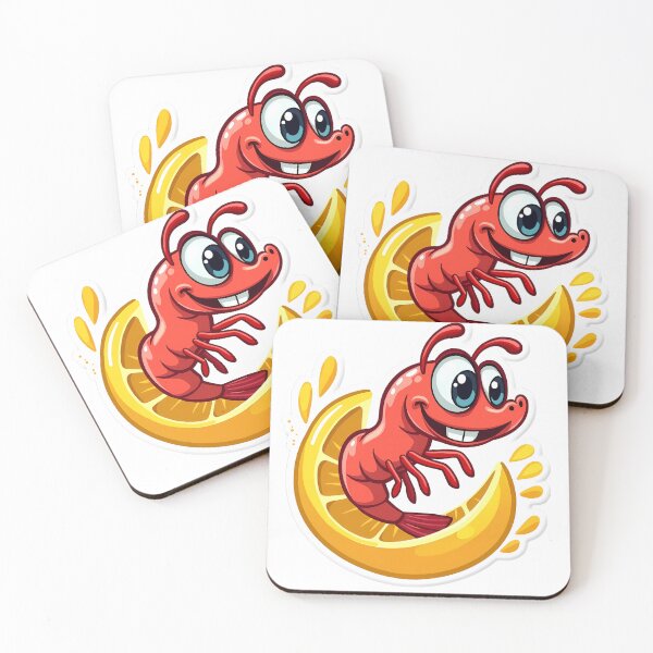 Item preview, Cherry Shrimp Sticker - Vibrant Aquatic Life designed and sold by Brizvid.