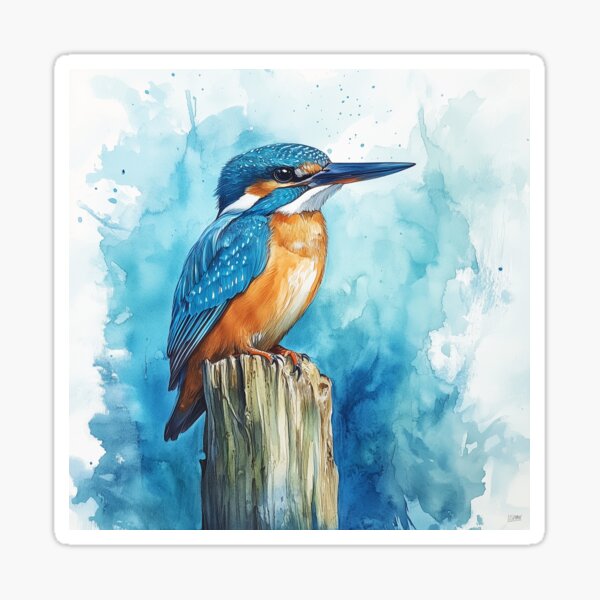 Item preview, Kingfisher designed and sold by laurashawart.