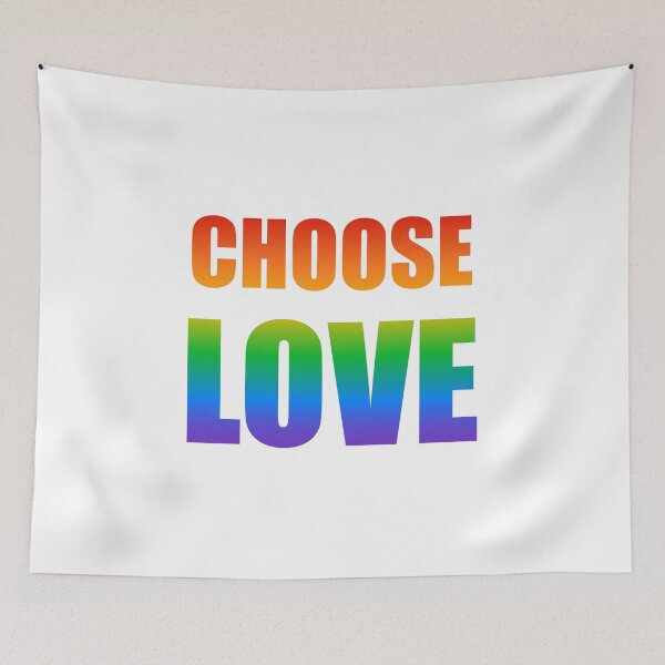 Item preview, Choose Love Rainbow  designed and sold by Inspirationmotivation.