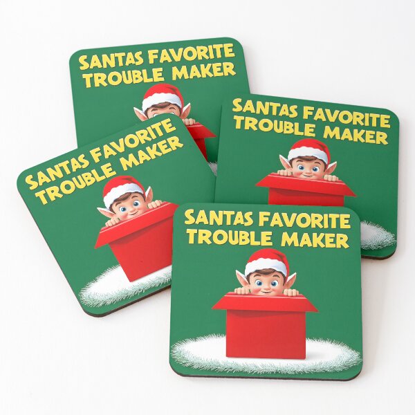 Item preview, Santa's Favorite Trouble Maker T-shirt designed and sold by InkExpression.