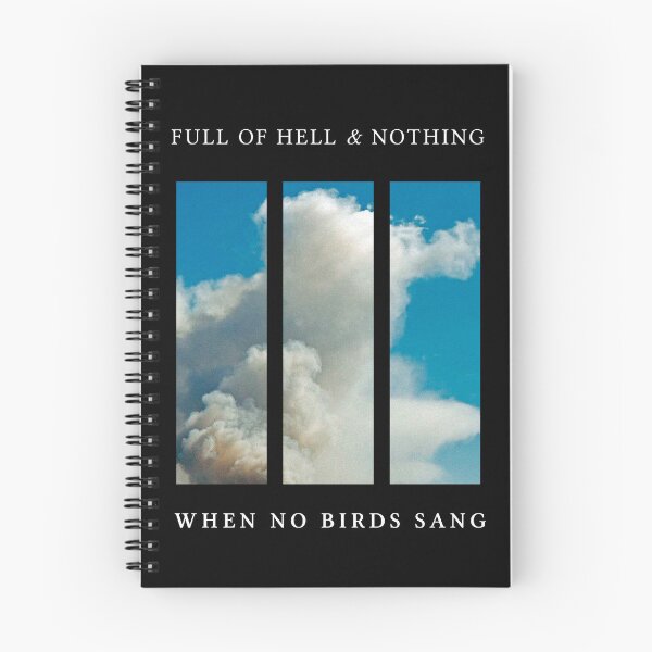 Item preview, Full Of Hell & Nothing - When No Birds Sang - Grindcore - Shoegaze - Post Black Metal designed and sold by cozydogs.