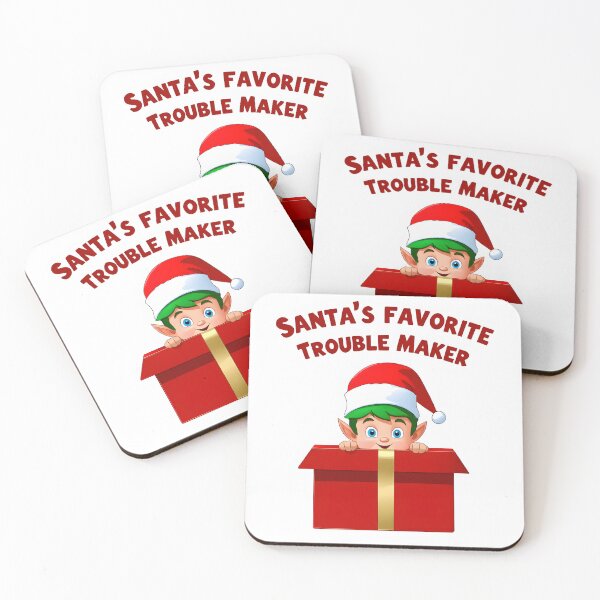 Item preview, Santa's Favorite Trouble Maker Funny T-shirt designed and sold by InkExpression.