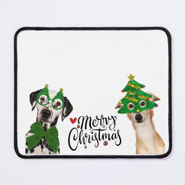 Item preview, Merry Christmas With 2 Cute Dogs designed and sold by Monday-15.