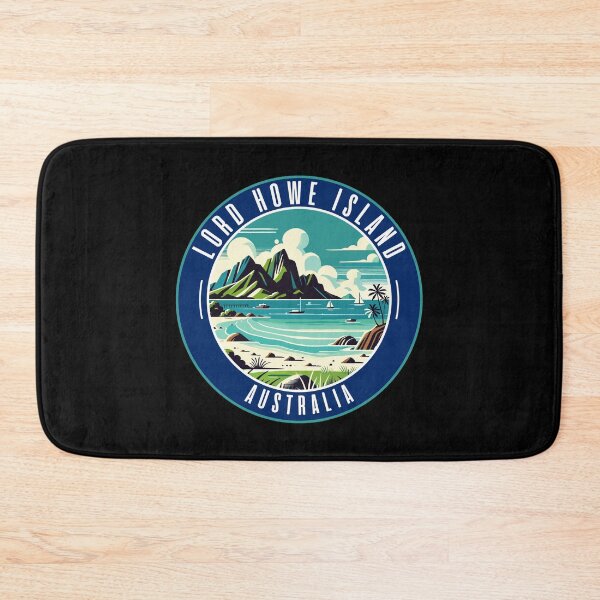 Item preview, Lord Howe Island Australia Vector Landscape designed and sold by MaateoDesign.