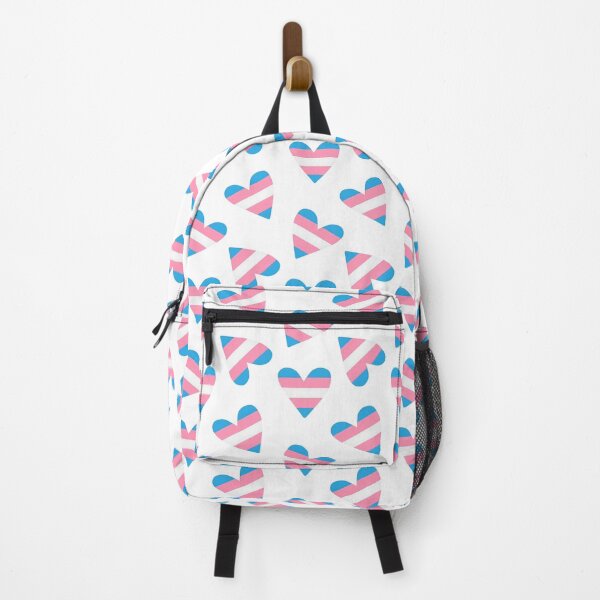 Item preview, Transgender Flag Hearts Pattern designed and sold by kaicloudy.