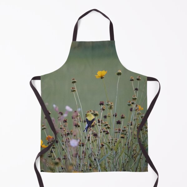 Item preview, american goldfinch in prairie designed and sold by distracted.