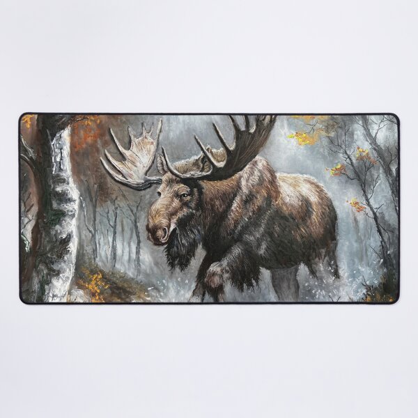 Item preview, Moose in the Forest designed and sold by Daniel Eskridge.