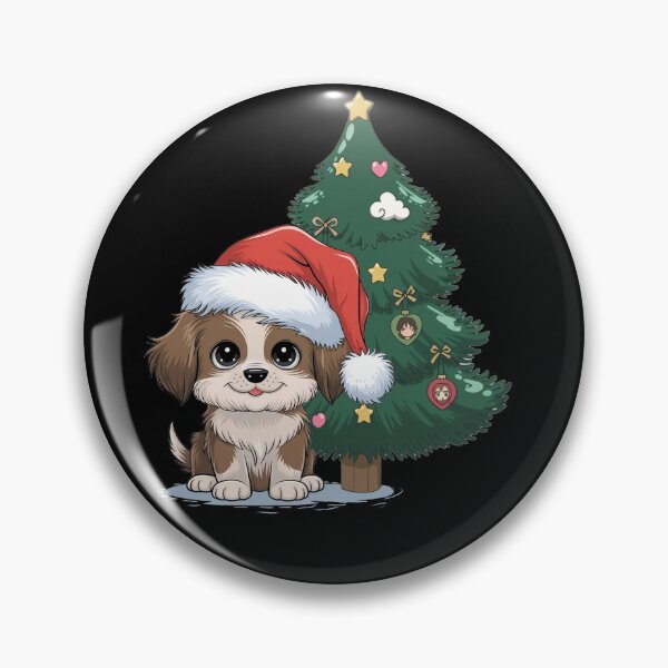 Item preview, Festive Pup Graphics for a Joyful Christmas Celebration designed and sold by WikaKowalczyk.