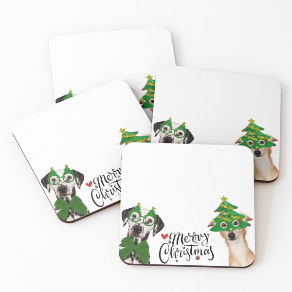 Item preview, Merry Christmas With 2 Cute Dogs designed and sold by Monday-15.