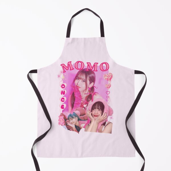 Item preview, TWICE Momo Kpop Girl Group Pink Collage Design With Member Names designed and sold by AJUNICE STUDIO.