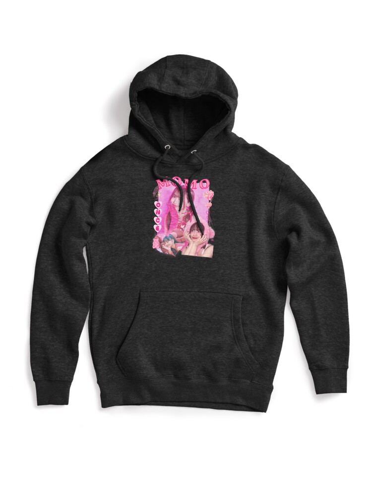 TWICE Momo Kpop Girl Group Pink Collage Design With Member Names