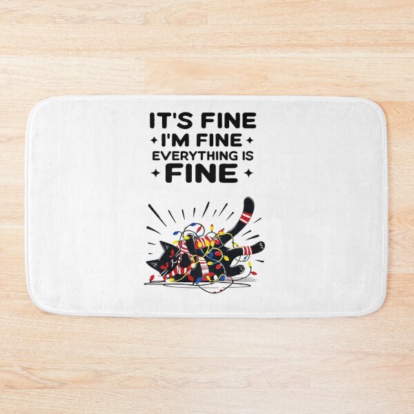 Item preview, Everything is Fine - Funny Quote Design - Gift for pet lover  designed and sold by Colorful-Garden.